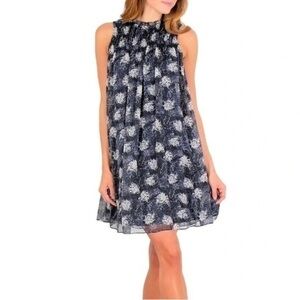 JOIE BALTIC PRINT LIMITED EDITION BLACK AND WHITE HIGH NECK DRESS - SKU:325